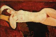 Amedeo Modigliani liggande aktsudie France oil painting artist
